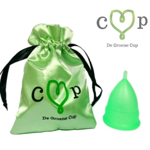 AIDS steeg levenslang De Groene Cup herbruikbare menstruatiecup + Magnetron sterilisator -  Menstruatiecups.nl