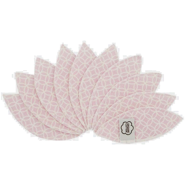 ImseVimse Labia pads - 10 stuks met waszakje - roze