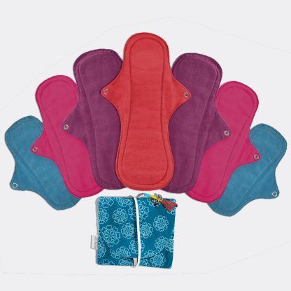 De Eco Femme wasbaar maandverband Full Cycle Kit